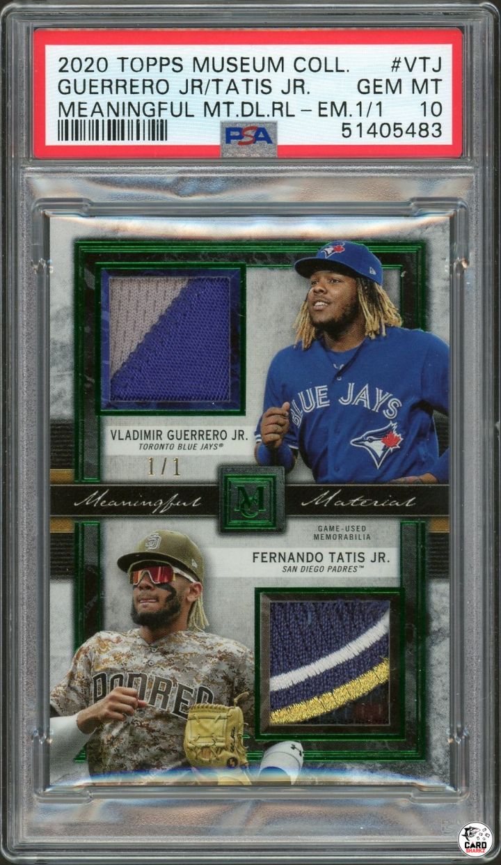 Topps Museum Collection Meaningful Material Vladimir Guerrero Jr